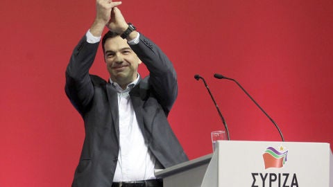 Tsipras, l&iacute;der de Syriza