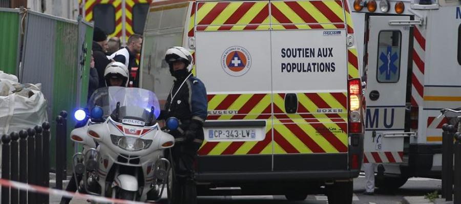 Imagen de Archivo - La Policía acordona la zona del Charlie Hebdo Imagen de Archivo - La Policía acordona la zona del Charlie Hebdo