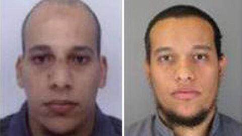 Cherif Kouachi, 32, y su hermano Said Kouachi, 34, sospechosos del ataque.