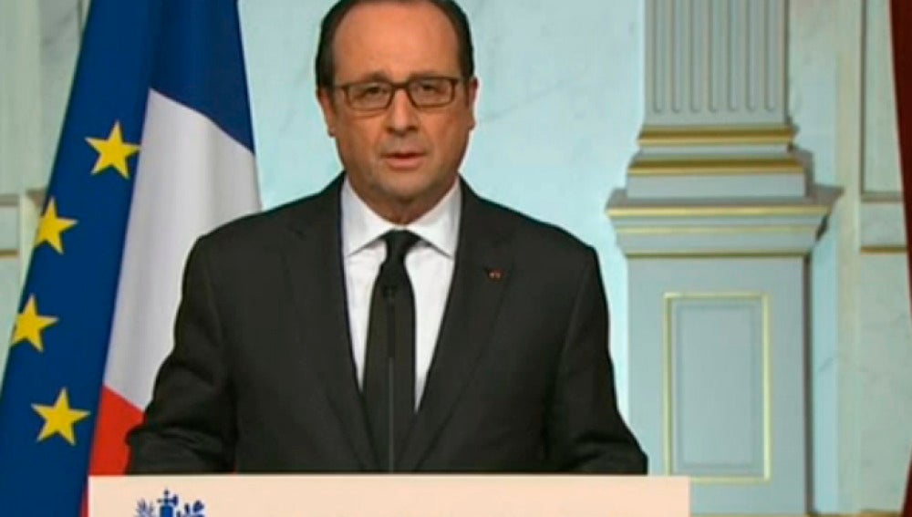 Comparecencia de Hollande