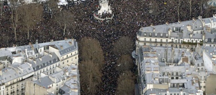Marcha histórica en París Marcha histórica en París