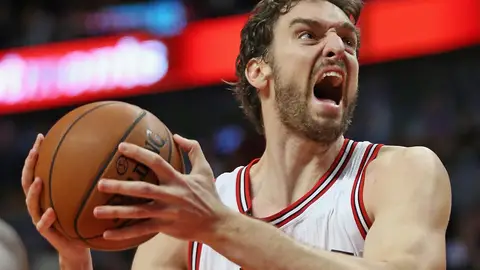 Pau Gasol, en un partido con los Bulls Pau Gasol, en un partido con los Bulls