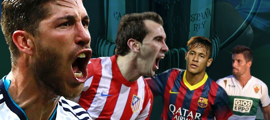 Copa del Rey I Real Madrid - Atlético y Elche - Barcelona Copa del Rey I Real Madrid - Atlético y Elche - Barcelona