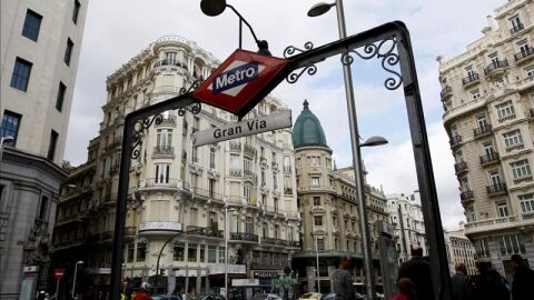 La estaci&oacute;n de Metro de Gran V&iacute;a