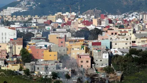 Imagen de archivo de la barriada Príncipe Alfonso en Ceuta Imagen de archivo de la barriada Príncipe Alfonso en Ceuta