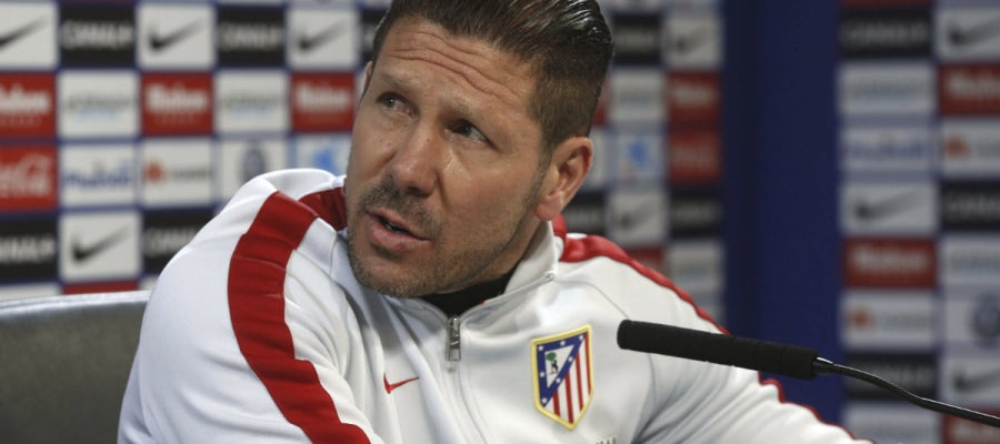 Diego Simeone, ante los medios de comunicación Diego Simeone, ante los medios de comunicación