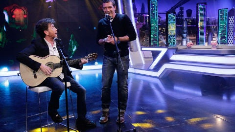 Pablo Motos y Antonio Banderas en El Hormiguero 3.0