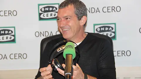 Antonio Banderas en Onda Cero Antonio Banderas en Onda Cero