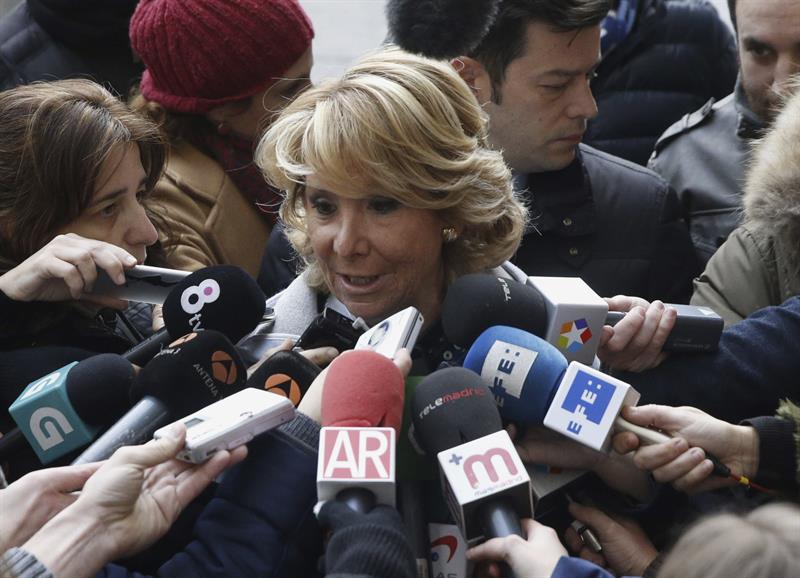 Aguirre otorga "todo" su apoyo a Ignacio González como posible candidato a Madrid Aguirre otorga "todo" su apoyo a Ignacio González como posible candidato a Madrid