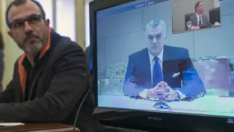 Videoconferencia de Luis Bárcenas Videoconferencia de Luis Bárcenas