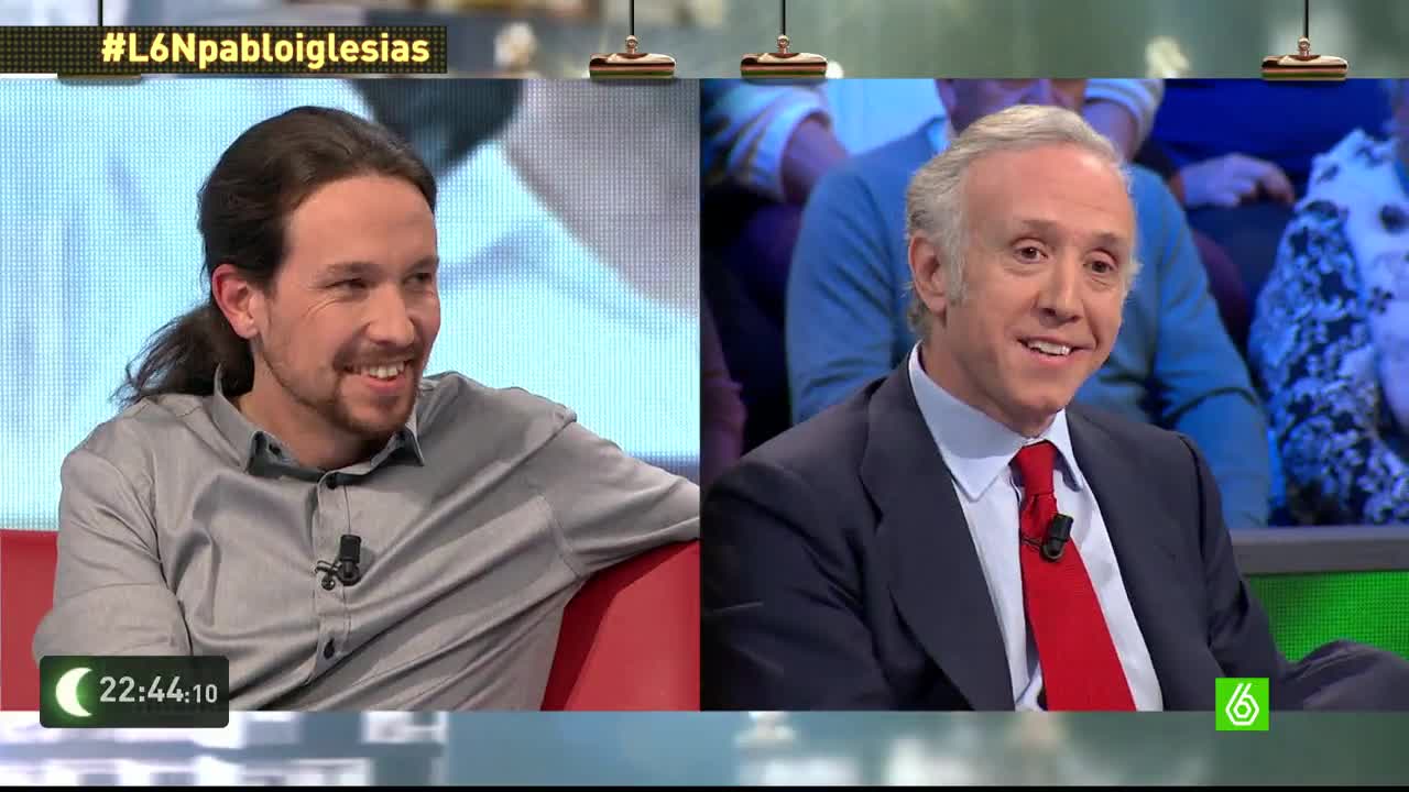 La tele con Monegal: El rifirrafe entre Inda y Pablo Iglesias La tele con Monegal: El rifirrafe entre Inda y Pablo Iglesias