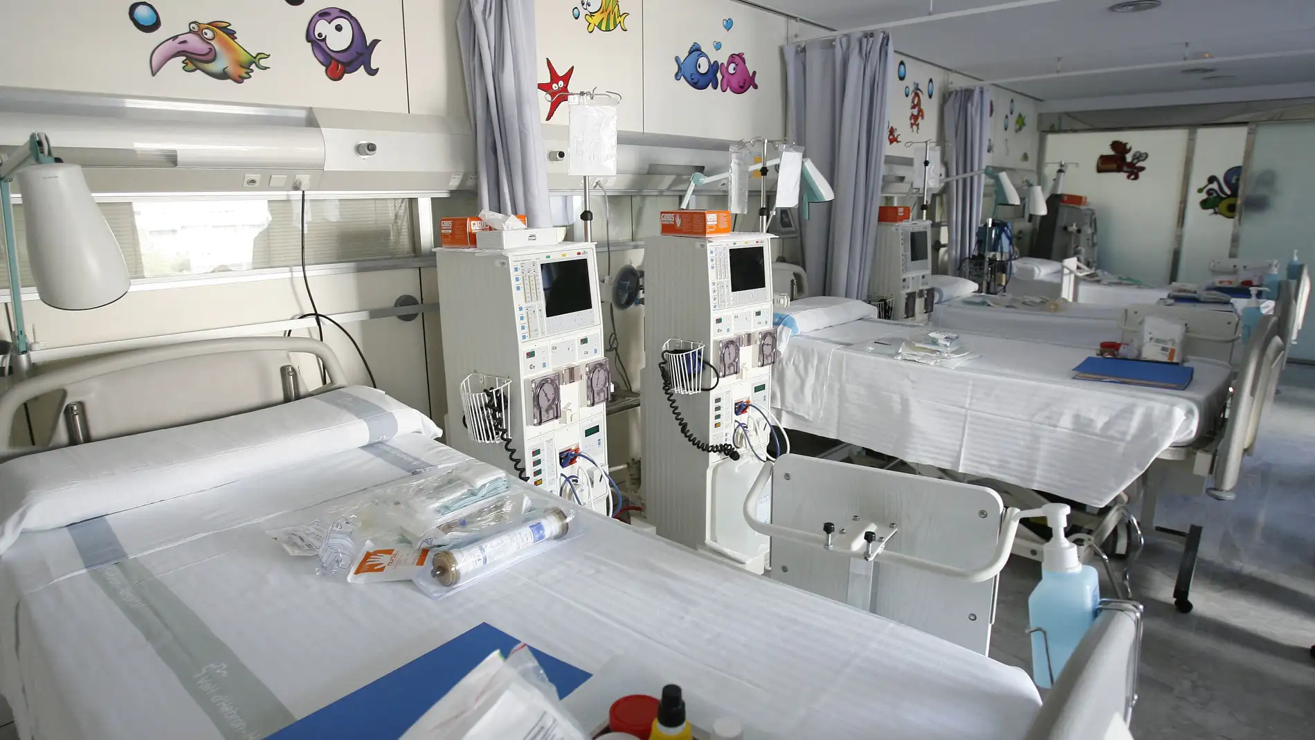 Sala infantil Hospital Vall d'Hebron