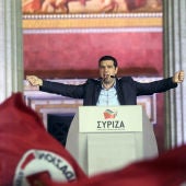 Tsipras, en su discurso tras ganar en Grecia