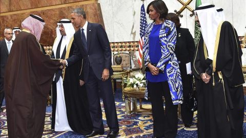 Obama y el rey saud&iacute; estrechan la estrat&eacute;gica relaci&oacute;n de sus dos pa&iacute;ses