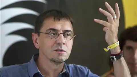 Juan Carlos Monedero pronuncia un discurso Juan Carlos Monedero pronuncia un discurso