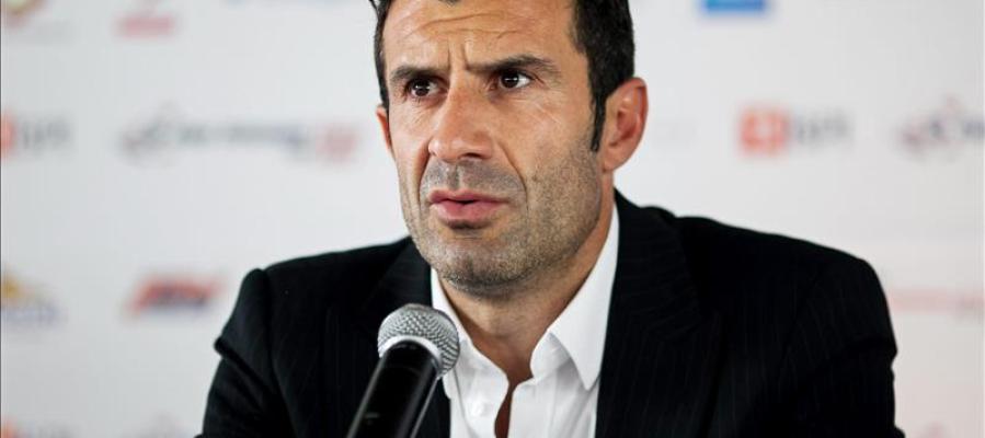 Luis Figo, candidato a la presidencia de la FIFA Luis Figo, candidato a la presidencia de la FIFA