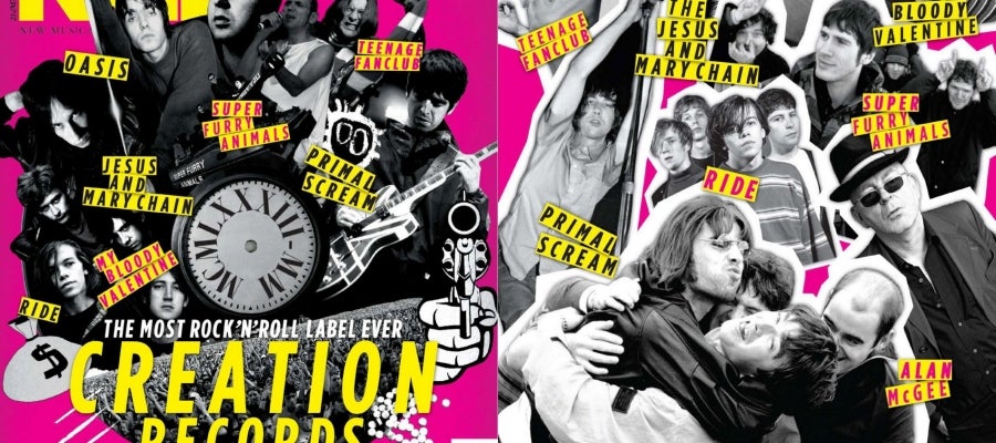 Creation Records en la portada de NME Creation Records en la portada de NME