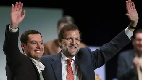 Mariano Rajoy con Juanma Moreno Bonilla Mariano Rajoy con Juanma Moreno Bonilla