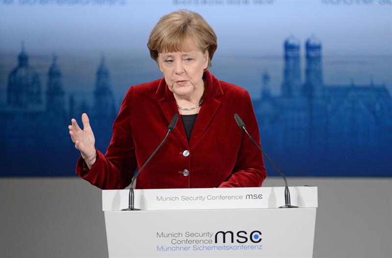 Angela Merkel: "El futuro de Europa no está en juego" Angela Merkel: "El futuro de Europa no está en juego"