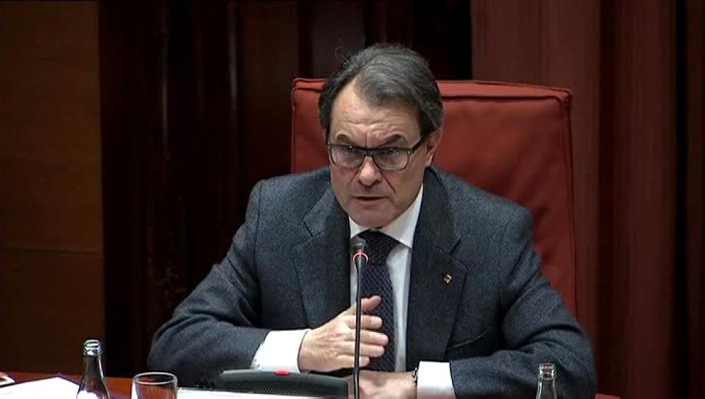 Artur Mas comparece en el Parlament
