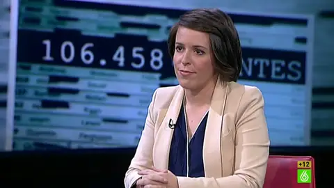 La periodista Mar Cabra, en 'El Intermedio' La periodista Mar Cabra, en 'El Intermedio'