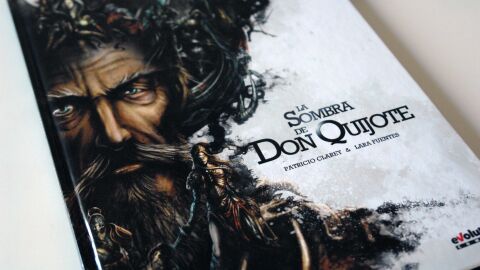 La sombra de don Quijote. Portada