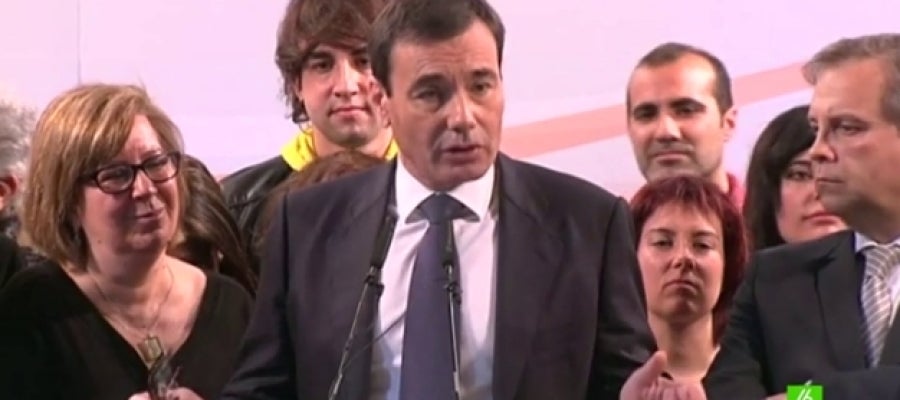 Tomás Gómez, tras su destitución Tomás Gómez, tras su destitución