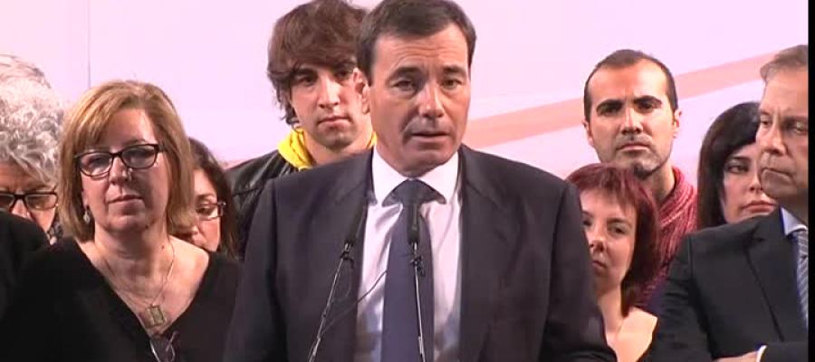 Rueda de prensa de Tomás Gómez Rueda de prensa de Tomás Gómez