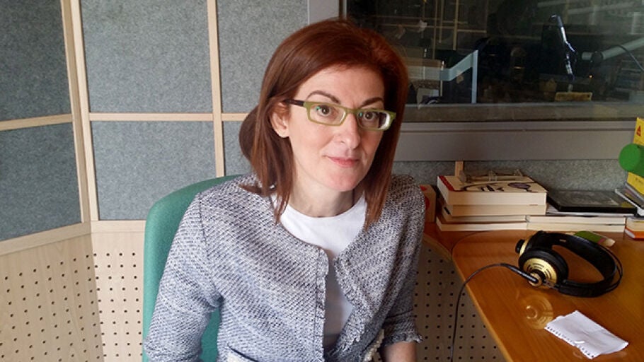Maite Pagazaurtundua en Herrera en la onda