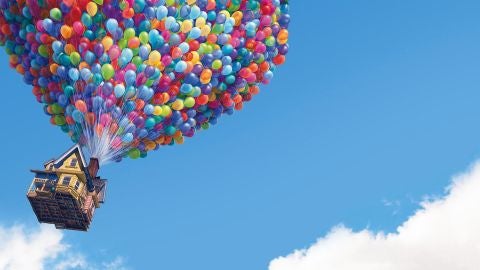 La casa voladora de Up