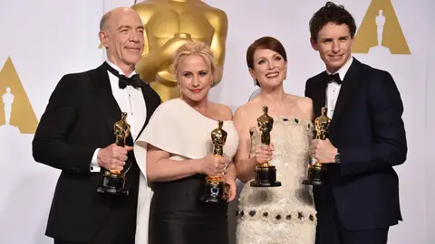 Los cuatro actores ganadores del Oscar Los cuatro actores ganadores del Oscar