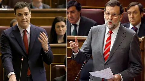 Pedro Sánchez y Mariano Rajoy Pedro Sánchez y Mariano Rajoy
