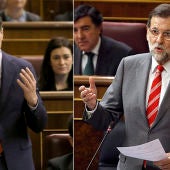 Pedro Sánchez y Mariano Rajoy