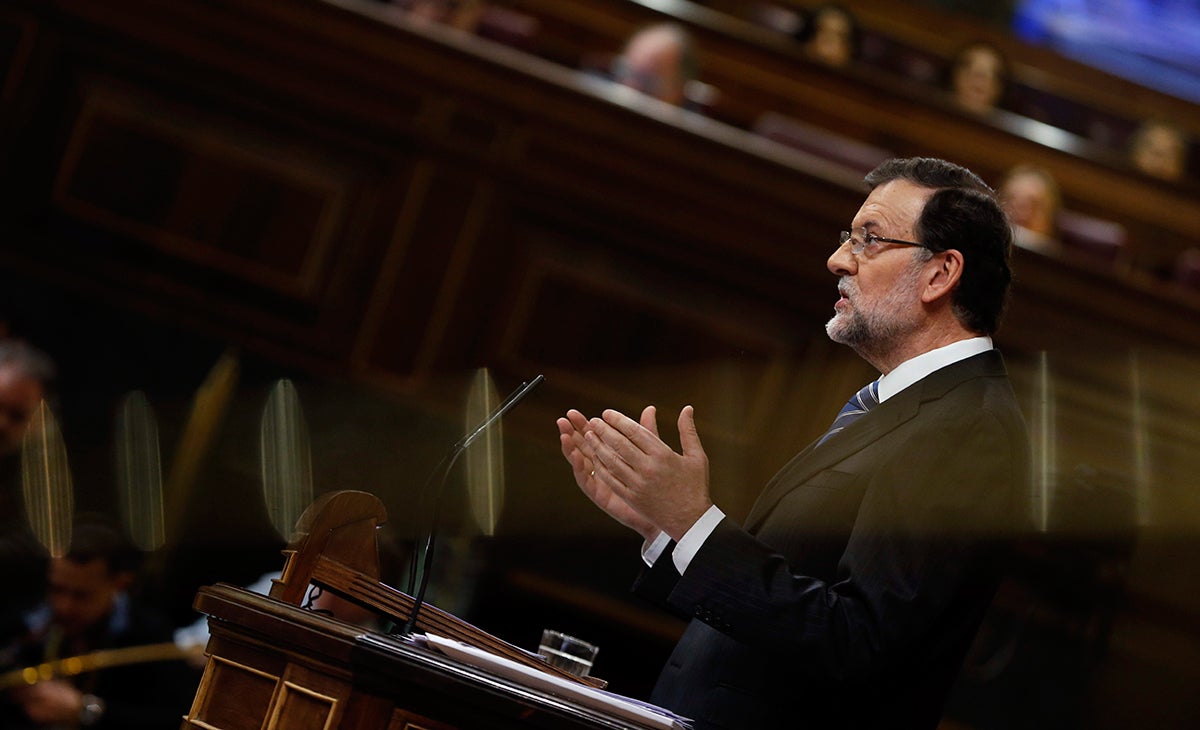 Rajoy a Sánchez: "No ha dado la talla para ser presidente del Gobierno de España" Rajoy a Sánchez: "No ha dado la talla para ser presidente del Gobierno de España"