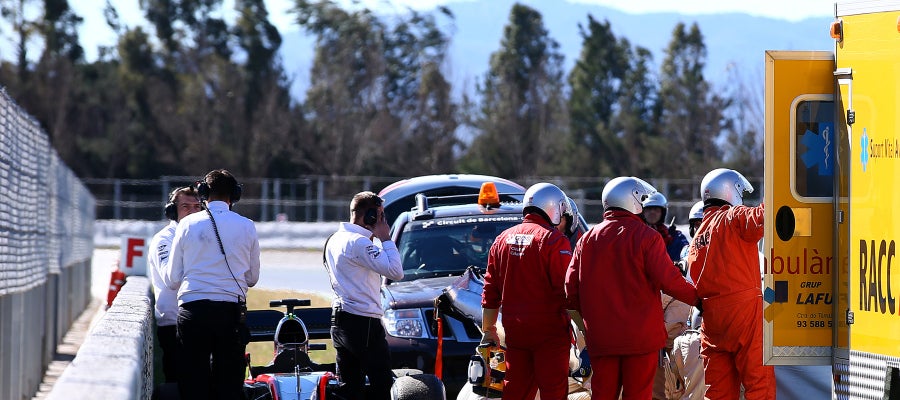 Accidente de Fernando Alonso Accidente de Fernando Alonso