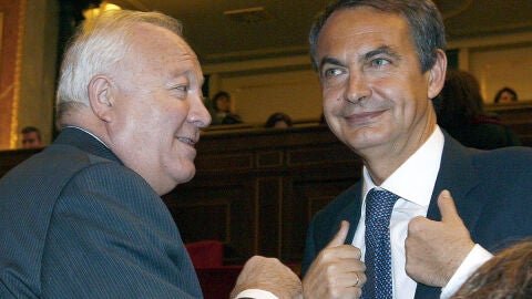 Zapatero y Moratinos
