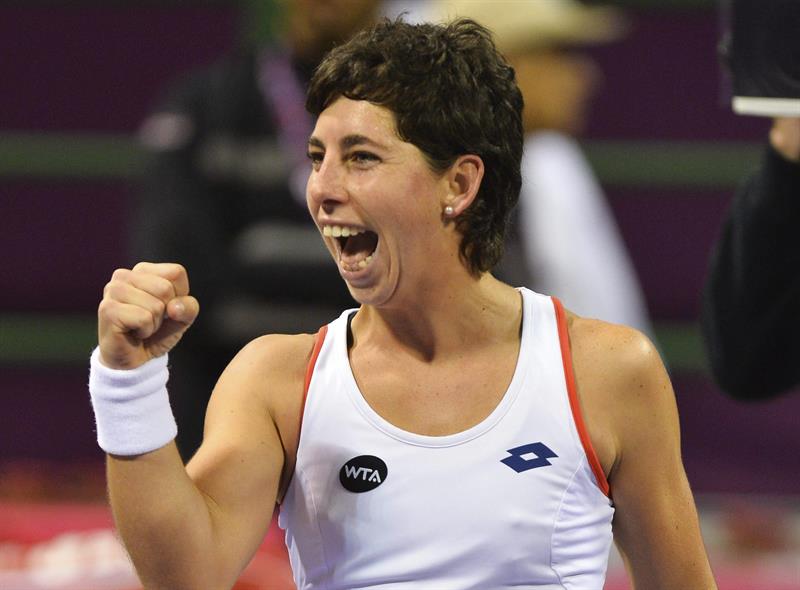 Carla Suárez ya es semifinalista en Doha Carla Suárez ya es semifinalista en Doha