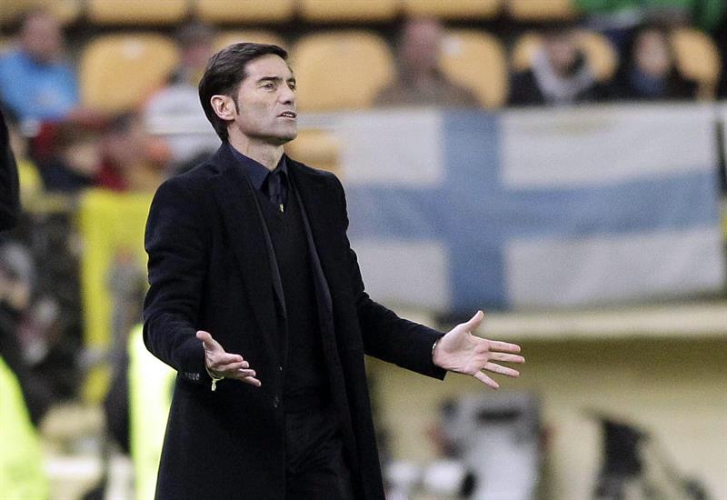 Marcelino: "Estoy muy satisfecho con el trabajo" Marcelino: "Estoy muy satisfecho con el trabajo"