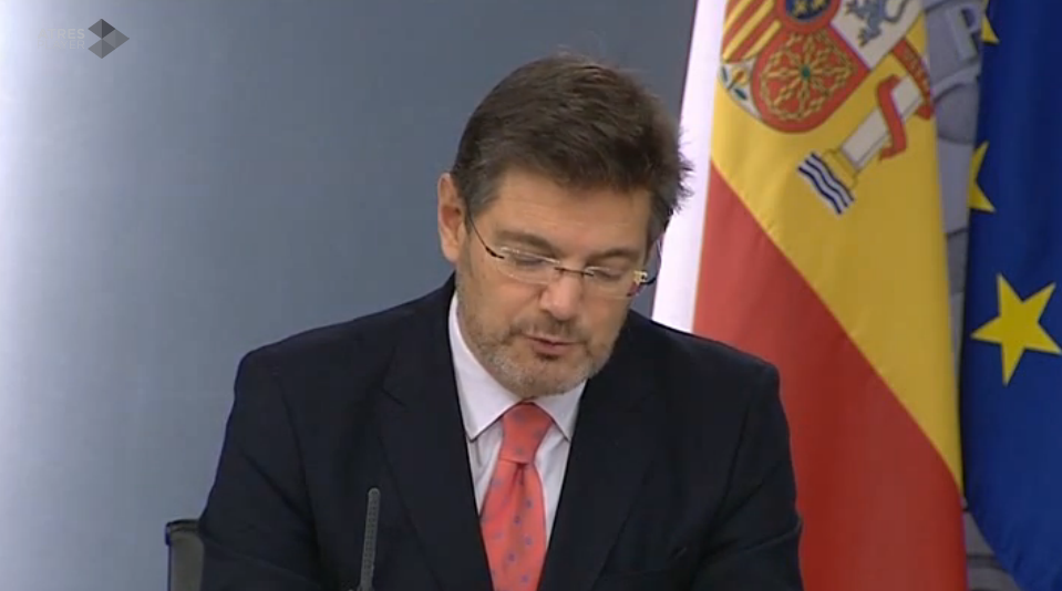 Rafael Catalá: "Cuando localicemos a Plazaola, haremos todo lo posible para que se cumpla la decisión del Supremo" Rafael Catalá: "Cuando localicemos a Plazaola, haremos todo lo posible para que se cumpla la decisión del Supremo"