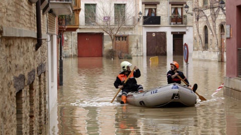 Tudela, inundada