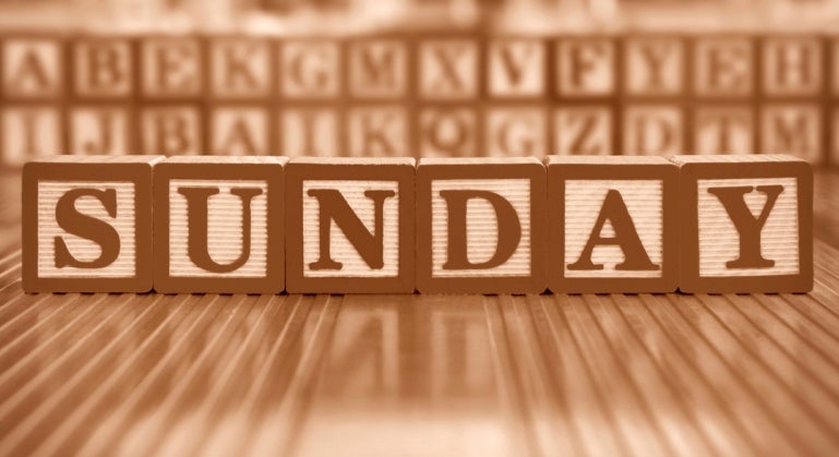 Canciones sobre el domingo Canciones sobre el domingo