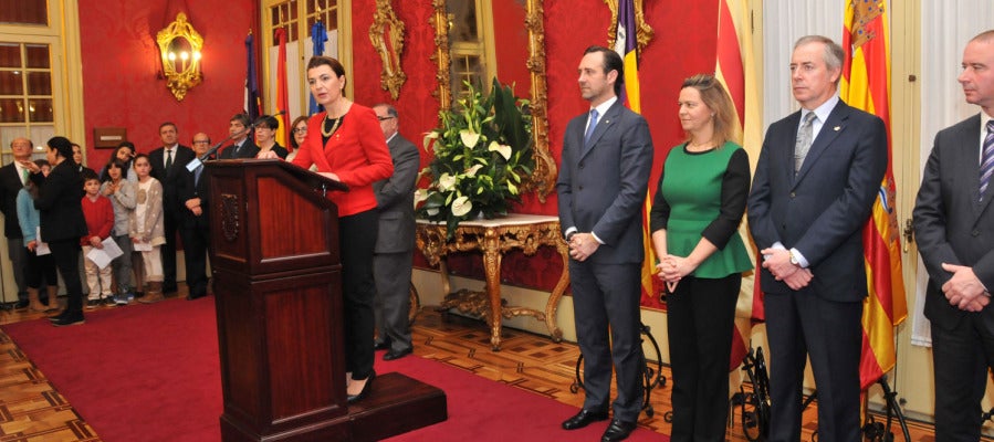 La presidenta del Parlament balear, Margalida Durán, el Dia de les Illes Balears La presidenta del Parlament balear, Margalida Durán, el Dia de les Illes Balears