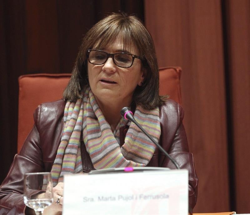 Marta Pujol declara que se le está juzgando por sus "apellidos" Marta Pujol declara que se le está juzgando por sus "apellidos"