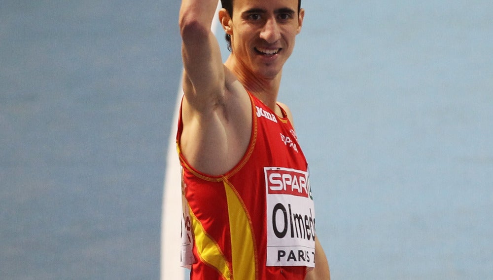 El atleta español Manuel Olmedo