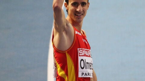 El atleta espa&ntilde;ol Manuel Olmedo