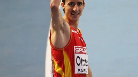 El atleta español Manuel Olmedo El atleta español Manuel Olmedo