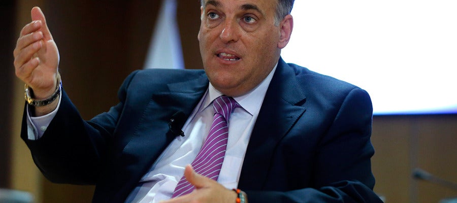 Javier Tebas, presidente de la LFP Javier Tebas, presidente de la LFP