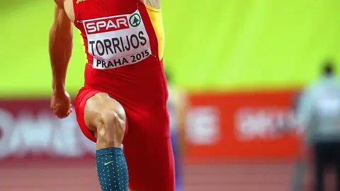 Pablo Torrijos participando en los Europeos en pista cubierta de Praga Pablo Torrijos participando en los Europeos en pista cubierta de Praga