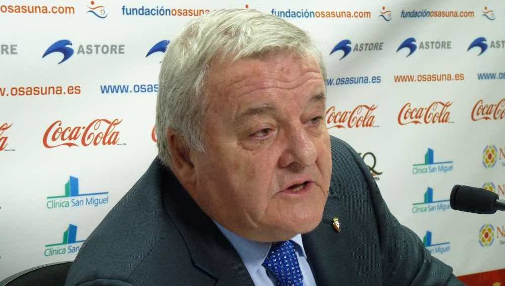 Patxi Izco, expresidente del Osasuna Patxi Izco, expresidente del Osasuna
