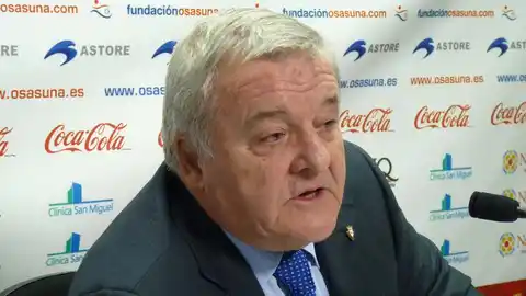 Patxi Izco, expresidente del Osasuna Patxi Izco, expresidente del Osasuna